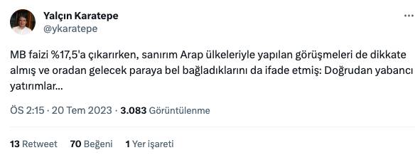 Merkez Bankası'nın faiz kararına ünlü ekonomistlerden ilk yorum ve tepkiler: İşte o değerlendirmeler 4